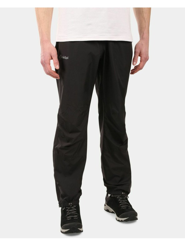 Kilpi Pánske nepremokavé outdoorové nohavice Kilpi MAULES-M Čierna