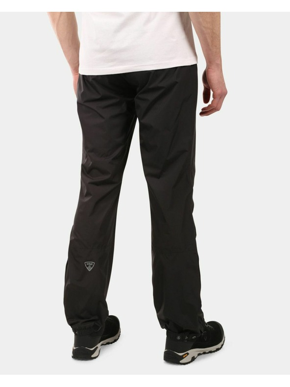 Kilpi Pánske nepremokavé outdoorové nohavice Kilpi MAULES-M Čierna