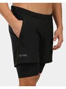 Kilpi Pánske bežecké kraťasy pre pohodlie a výkon Kilpi BRAGA-M Čierna