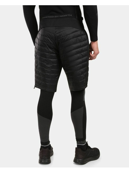 Kilpi Pánske zateplené krátke nohavice Kilpi FANCY-M Čierna