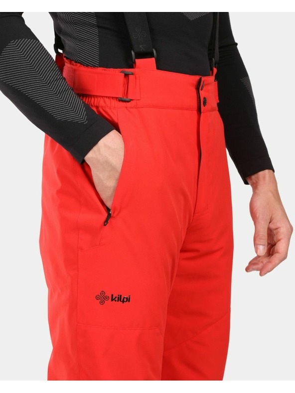 Kilpi Pánske lyžiarske nohavice Kilpi MIMAS-M Červená