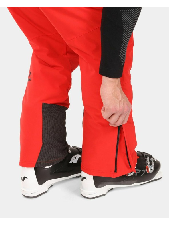 Kilpi Pánske lyžiarske nohavice Kilpi MIMAS-M Červená