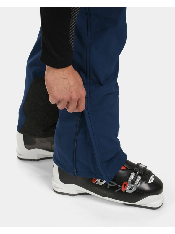 Kilpi Pánske softshellové lyžiarske nohavice Kilpi RHEA-M Dark Blue