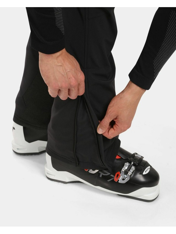 Kilpi Pánske softshellové lyžiarske nohavice Kilpi RHEA-M Black