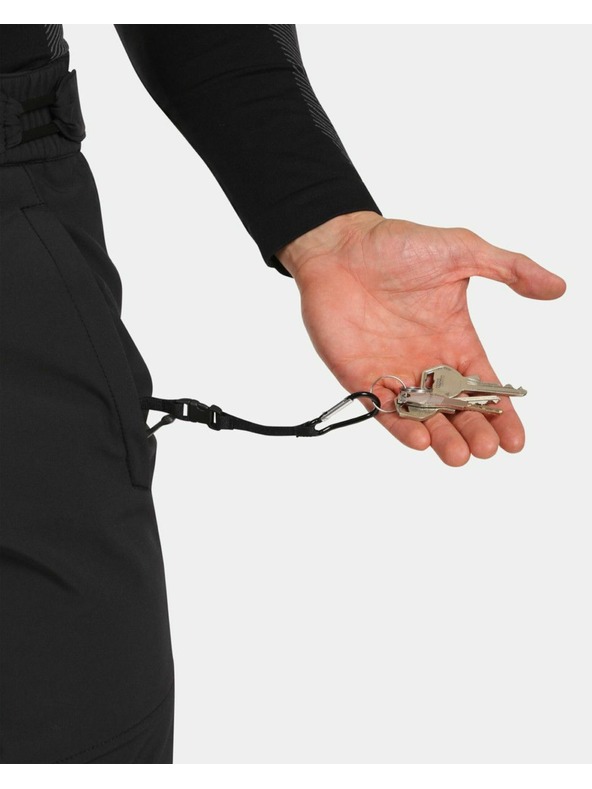 Kilpi Pánske softshellové lyžiarske nohavice Kilpi RHEA-M Black