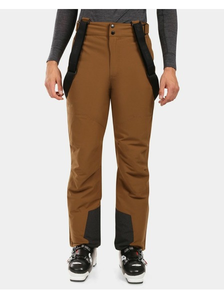 Kilpi Pánske lyžiarske nohavice Kilpi MIMAS-M Hnedá