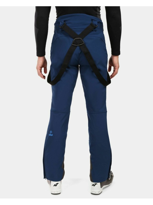 Kilpi Pánske softshellové lyžiarske nohavice Kilpi RHEA-M Dark Blue