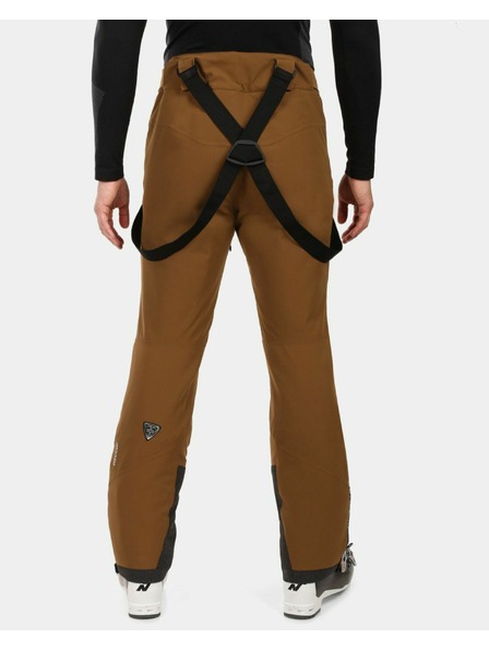 Kilpi Pánske lyžiarske nohavice Kilpi METHONE-M Hnedá