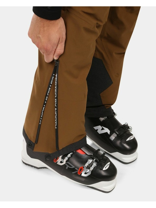 Kilpi Pánske lyžiarske nohavice Kilpi METHONE-M Hnedá