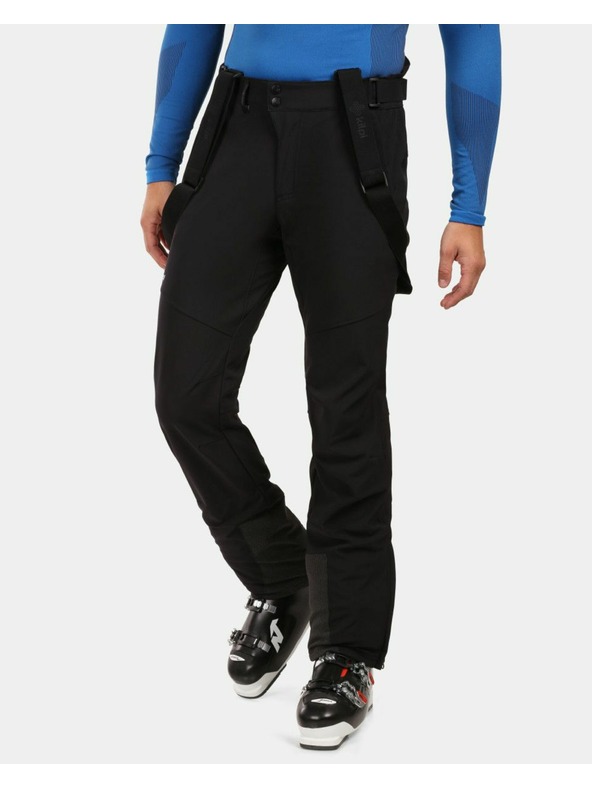 Kilpi Pánske softshellové lyžiarske nohavice Kilpi RHEA-M Black