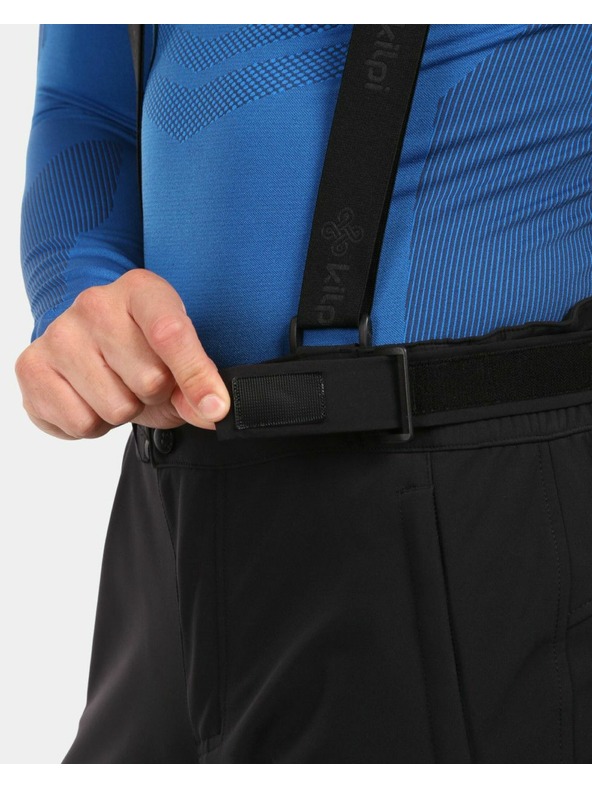 Kilpi Pánske softshellové lyžiarske nohavice Kilpi RHEA-M Black