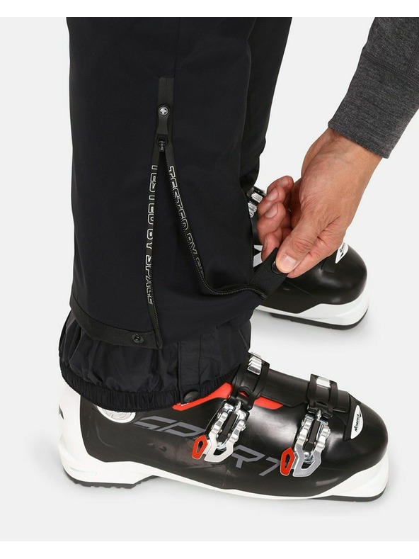 Kilpi Pánske luxusné lyžiarske nohavice Kilpi LTD THEMIS-M Čierna