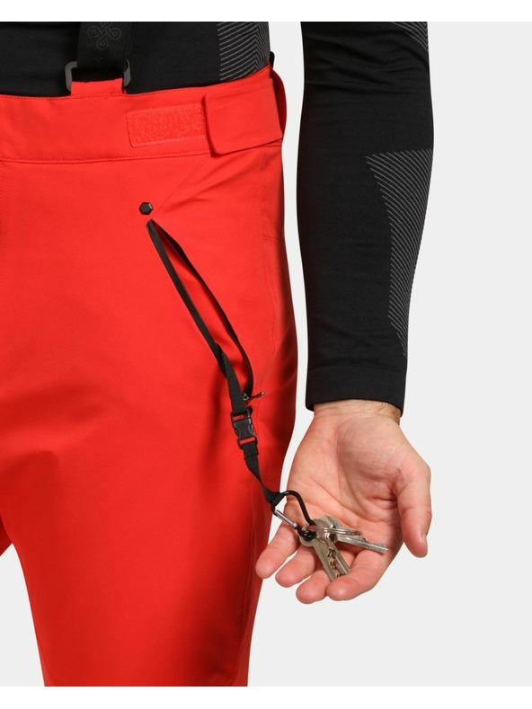 Kilpi Pánske lyžiarske nohavice Kilpi METHONE-M Červená