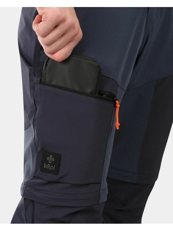 Kilpi Pánske outdoorové nohavice Kilpi HOSIO-M tmavo modré