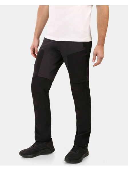 Kilpi Pánske outdoorové odopínateľné nohavice Kilpi HOSIO-M čierna