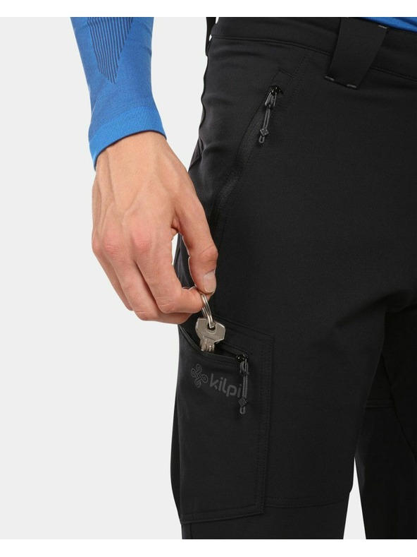 Kilpi Pánske outdoorové nohavice Kilpi TIDE-M Black