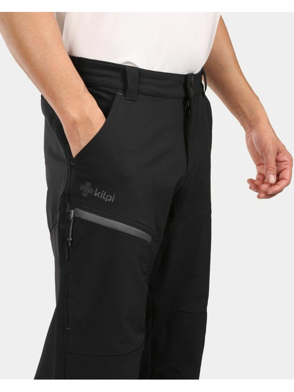 Kilpi Pánske outdoorové nohavice Kilpi VILLAIN-M Čierna