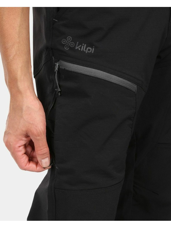 Kilpi Pánske outdoorové nohavice Kilpi VILLAIN-M Čierna