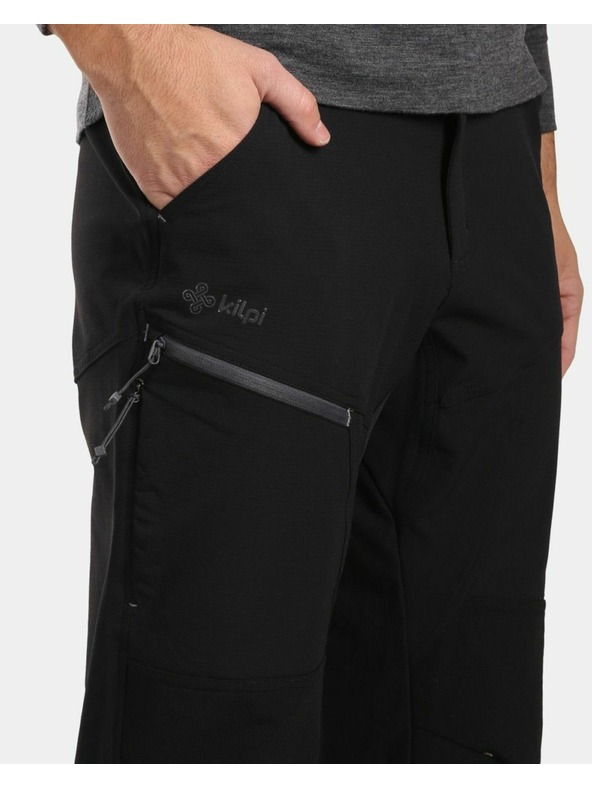 Kilpi Pánske nohavice Utdoor Kilpi VILLAIN-M čierna