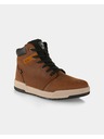 Kilpi Pánska voľnočasová športová obuv Kilpi LOMAR HIGH WP-M Brown