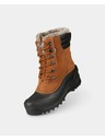 Kilpi Vysoké zateplené nepremokavé topánky Kilpi ANTARTIC HIGH WP-U Hnedá