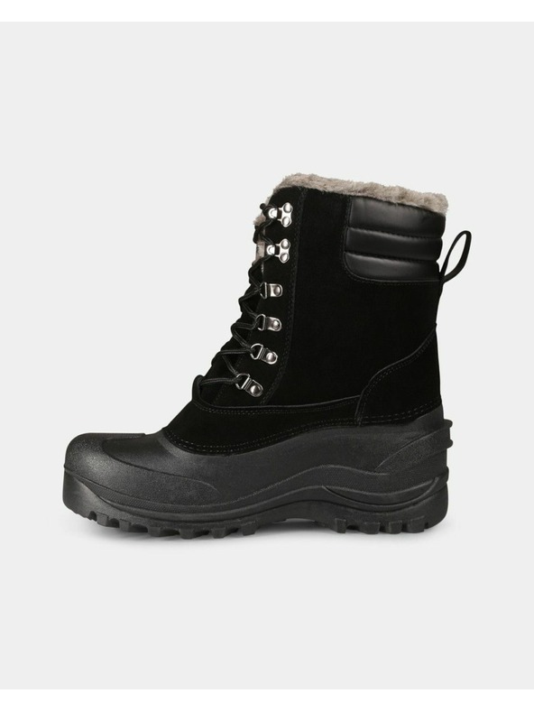 Kilpi Vysoké zateplené nepremokavé topánky Kilpi ANTARTIC HIGH WP-U Čierna