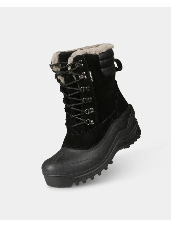 Kilpi Vysoké zateplené nepremokavé topánky Kilpi ANTARTIC HIGH WP-U Čierna