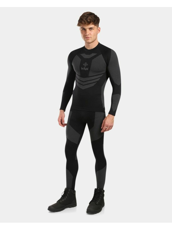 Kilpi Pánske termo tričko Kilpi NATHAN-M Čierna