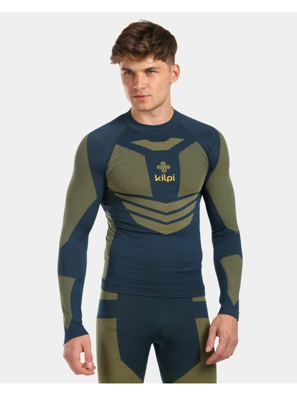 Kilpi Pánske termo tričko Kilpi NATHAN-M Tmavo modrá