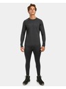 Kilpi Pánske termo tričko z MERINO WOOL s dlhým rukávom Kilpi MAVORA TOP-M Čierna