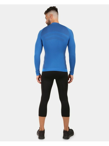 Kilpi Pánske bezšvové termo tričko s dlhým rukávom Kilpi NATHAN-M Modrá
