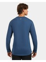 Kilpi Pánske bavlnené tričko s dlhým rukávom Kilpi PROMOX-M Tmavo modrá