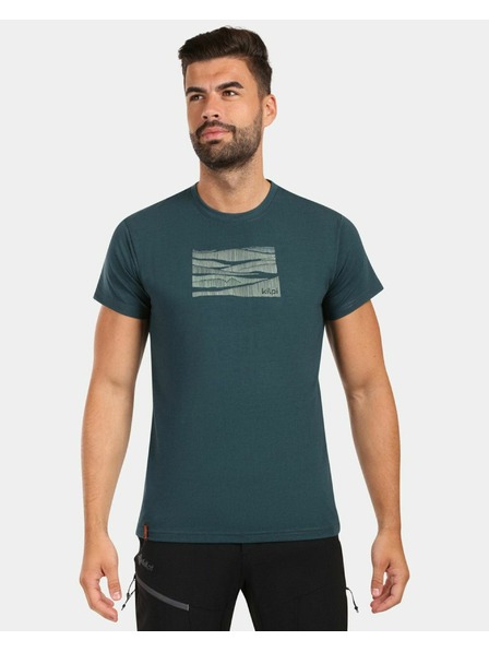 Kilpi Pánske funkčné tričko Kilpi DIXIE-M Tmavozelená