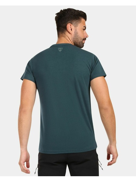 Kilpi Pánske funkčné tričko Kilpi DIXIE-M Tmavozelená