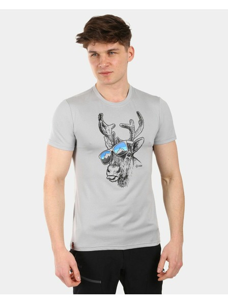 Kilpi Pánske funkčné tričko Kilpi LISMAIN-M Light Grey