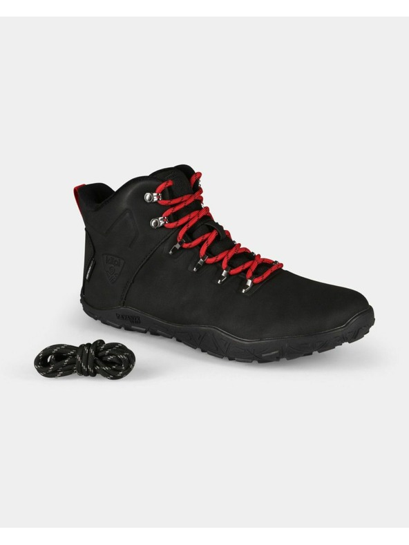 Kilpi Unisex vysoká outdoorová barefoot obuv Kilpi BARE HIGH WP-U Čierna