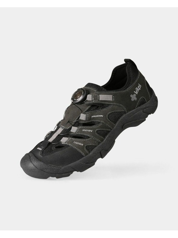 Kilpi Unisex turistické sandále Kilpi SANDRO-U Čierna