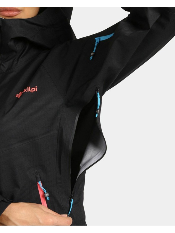 Kilpi Dámska nepremokavá bunda Kilpi METRIX-W Black