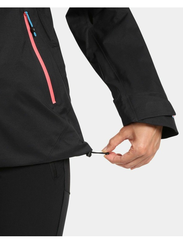 Kilpi Dámska nepremokavá bunda Kilpi METRIX-W Black