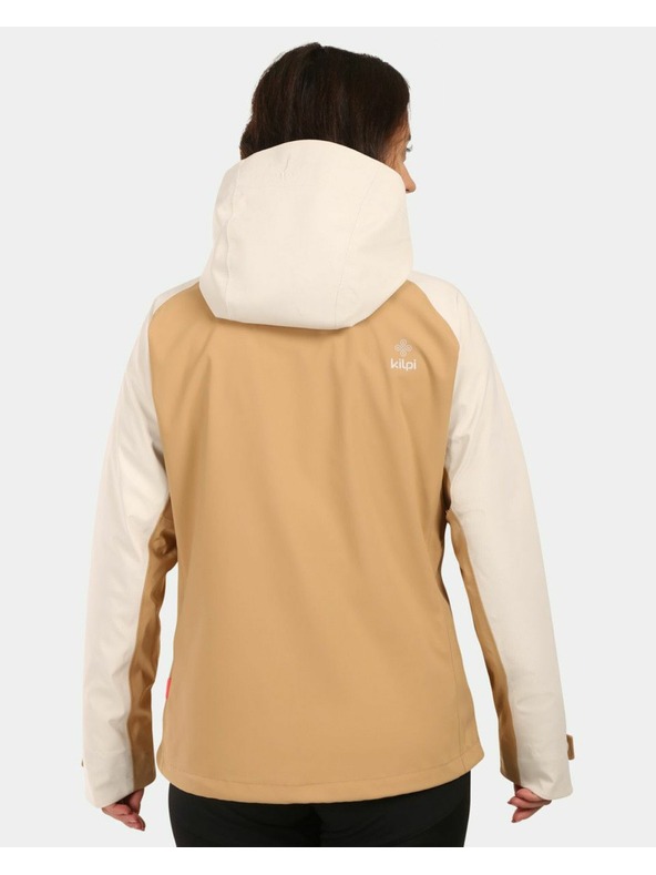 Kilpi Dámska hardshellová bunda Kilpi TRINITY-W Béžová