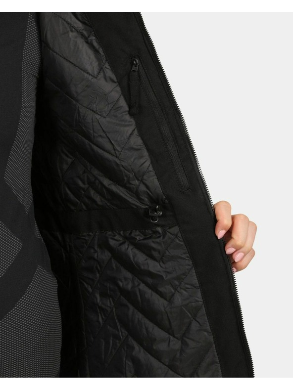 Kilpi Dámsky zimný kabát Kilpi PERU-W Čierna