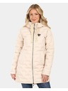 Kilpi Dámsky zimný kabát Kilpi BELIZE-W Béžová
