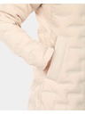 Kilpi Dámsky zimný kabát Kilpi BELIZE-W Béžová