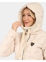 Kilpi Dámsky zimný kabát Kilpi BELIZE-W Béžová