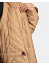 Kilpi Dámsky zimný kabát Kilpi PERU-W Béžová