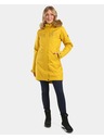 Kilpi Dámsky zimný kabát Kilpi PERU-W Zlatá