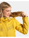 Kilpi Dámsky zimný kabát Kilpi PERU-W Zlatá