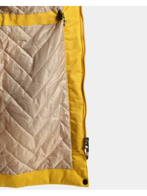 Kilpi Dámsky zimný kabát Kilpi PERU-W Zlatá