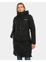 Kilpi Dámsky zateplený kabát Kilpi SALI-W Čierna