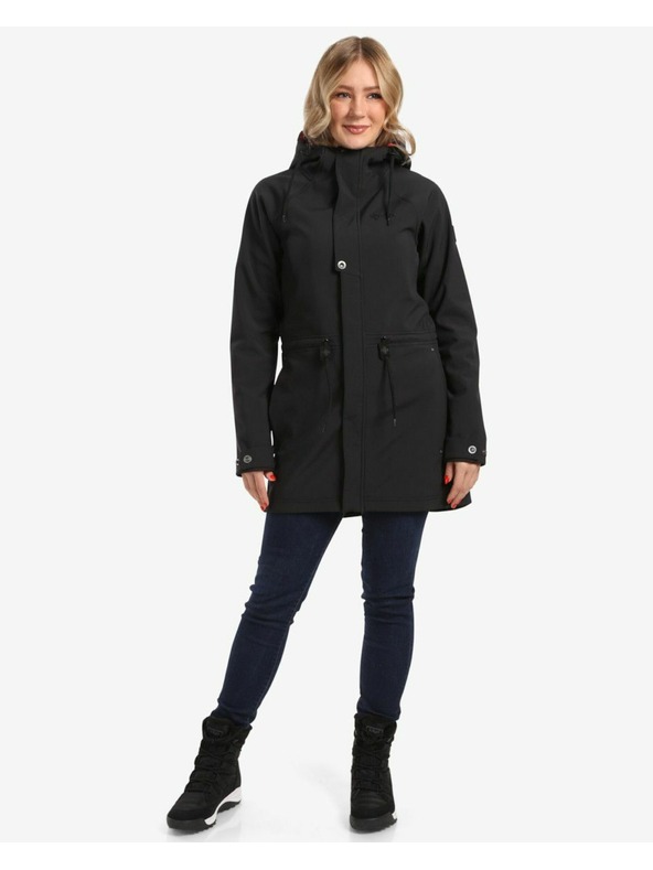 Kilpi Dámsky softshellový kabát Kilpi LASIKA-W Čierna